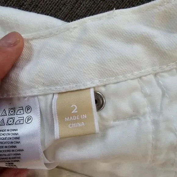 Michael kors Women's White Skinny Jeans Size 2 - Picture 8 of 8